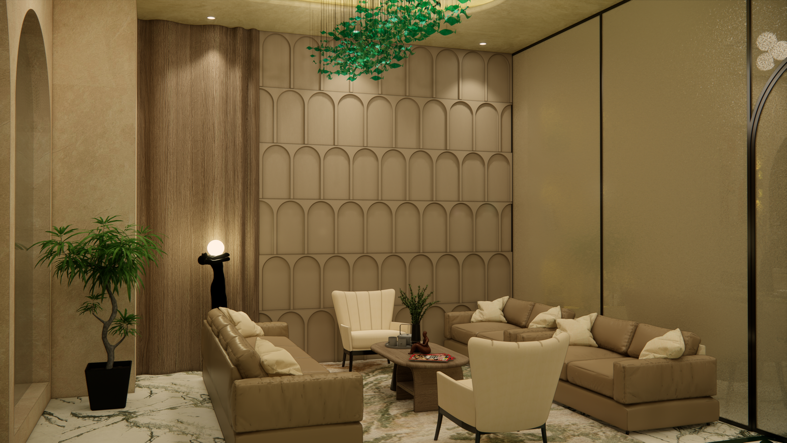 Organic Dining Room Design